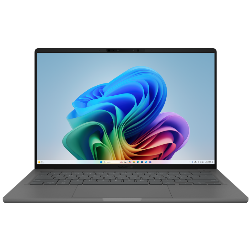 Pc Portable ASUS Zenbook A14 UX3407QA / Snapdragon X X126100 / 32 Go / 1 To SSD / Windows 11 / Noir - Asus - photo 1