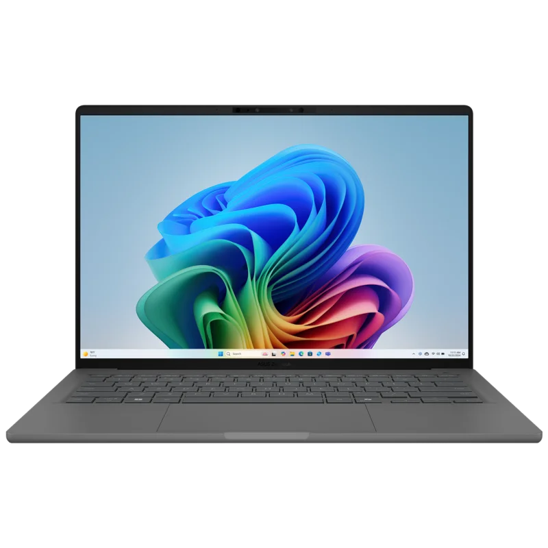 Pc Portable ASUS Zenbook A14 UX3407QA / Snapdragon X X126100 / 32 Go / 1 To SSD / Windows 11 / Noir - Asus - photo 1
