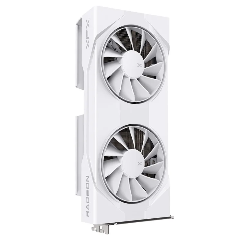 Carte graphique XFX Swift AMD Radeon RX 9060 XT OC Édition Gaming White / 8 Go GDDR6 - AMD - photo 2