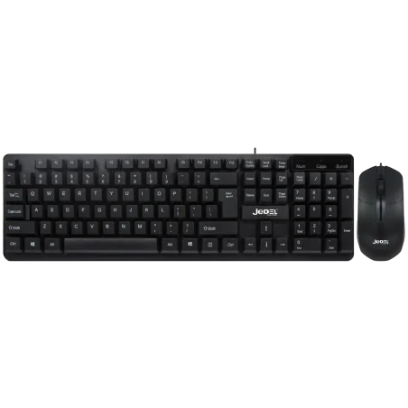 Ensemble Clavier et Souris JEDEL GK18 / USB / Noir - photo 3