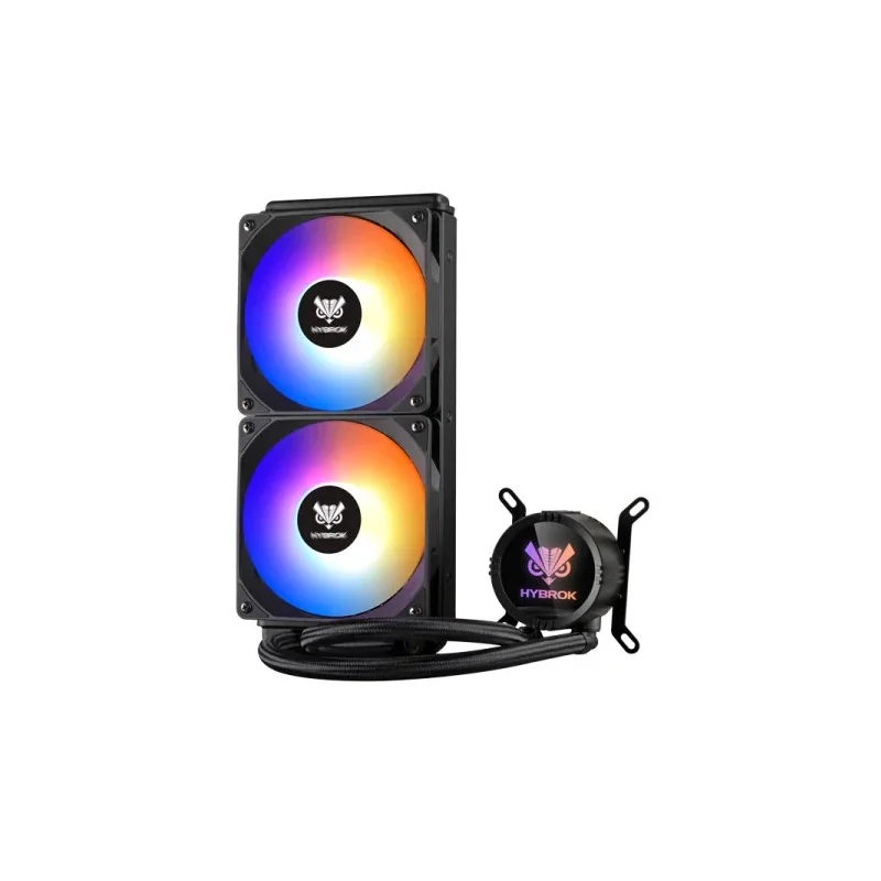 Watercooling HYBROK HL240B COOLING 240 mm / LGA 1700 / ARGB / Noir