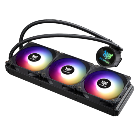 Kit Watercooling HYBROK HL360B Cooling 360ML / LGA 1851 / AM5 / ARGB / Noir - photo 5
