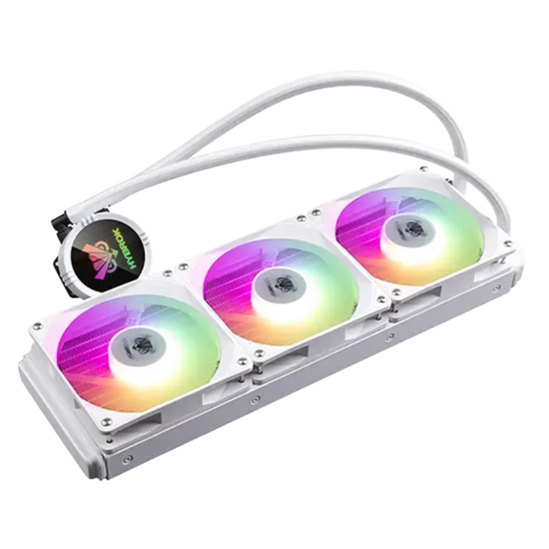 WATERCOOLING HYBROK HL360B COOLING 360ML ARGB / Blanc - photo 1