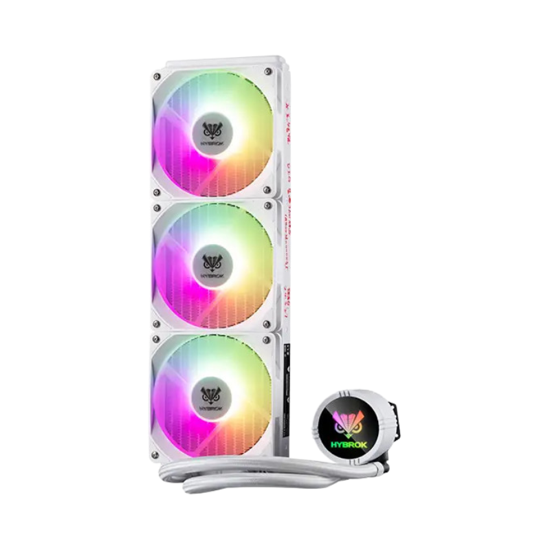 WATERCOOLING HYBROK HL360B COOLING 360ML ARGB / Blanc - photo 3