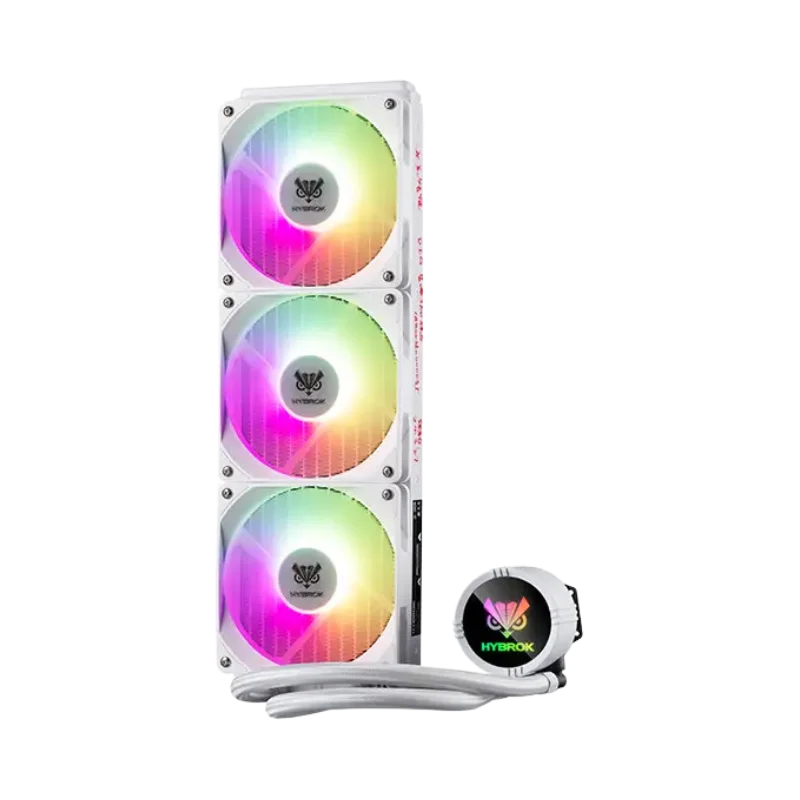 WATERCOOLING HYBROK HL360B COOLING 360ML ARGB / Blanc - photo 3