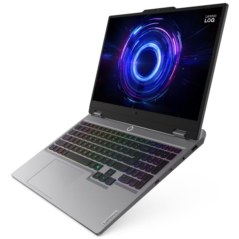 Pc Portable Gamer Lenovo LOQ 15IRX10 / i5-13450HX / RTX 5050 8G / 24 Go DDR5 / 512 Go SSD / Gris
