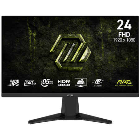 Écran Gaming MSI MAG 245F X24 24" Full HD IPS / 240 Hz / HDMI/DP / Noir - MSI - photo 7
