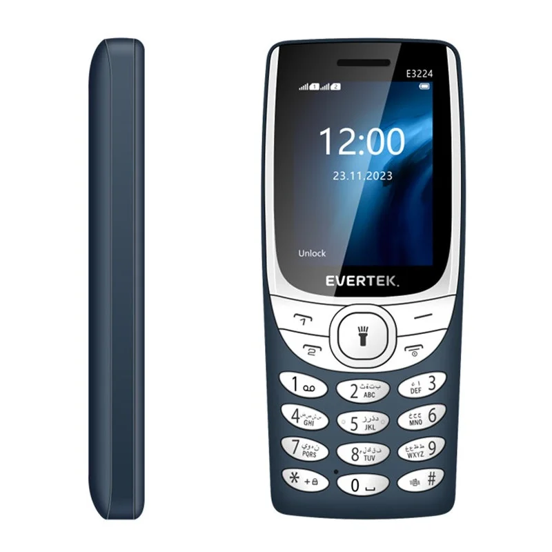 Téléphone Portable EVERTEK E3224 / Dark Blue - photo 3