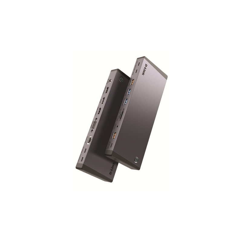 Hub 18-in-1 USB-C D-Link DUB-C118 / Gris - D-Link - photo 2