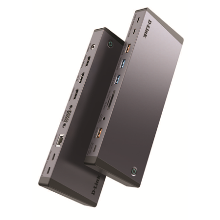 Hub 18-in-1 USB-C D-Link DUB-C118 / Gris - D-Link - photo 3