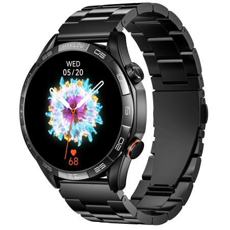Montre Connectée HAYLOU SOLAR 5 AVEC BRACELET MÉTALLIQUE / Noir - photo 5