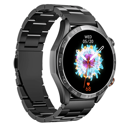Montre Connectée HAYLOU SOLAR 5 AVEC BRACELET MÉTALLIQUE / Noir - photo 6