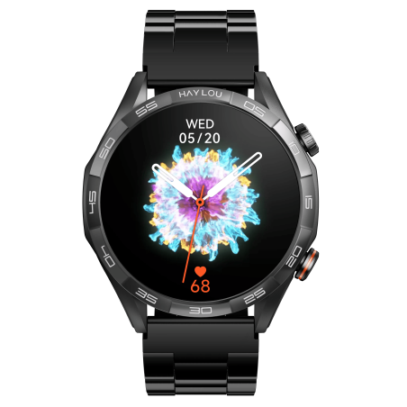 Montre Connectée HAYLOU SOLAR 5 AVEC BRACELET MÉTALLIQUE / Noir - photo 8