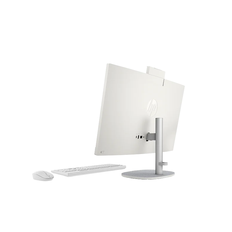 Pc de Bureau All in One HP 24-cr2013nk / Ultra 7 255U / 32 Go / 512 Go SSD / Windows 11 / Blanc coquillage - HP - photo 4
