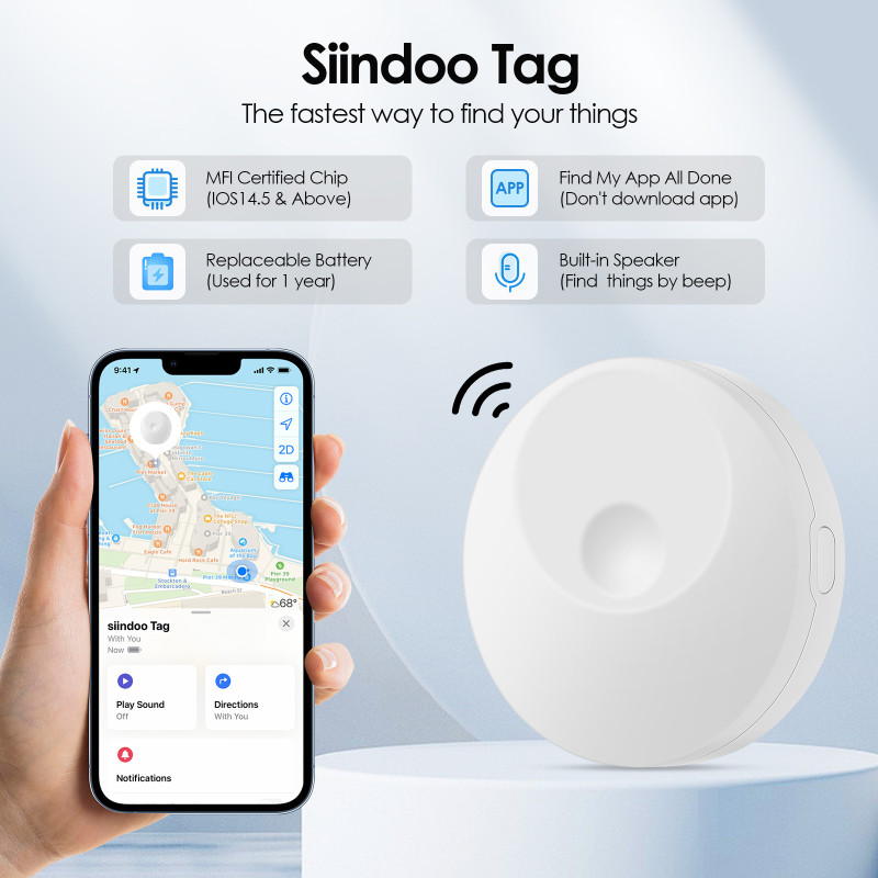 QIOP LOCATOR PRO Works with Apple Find My - Apple - photo 2