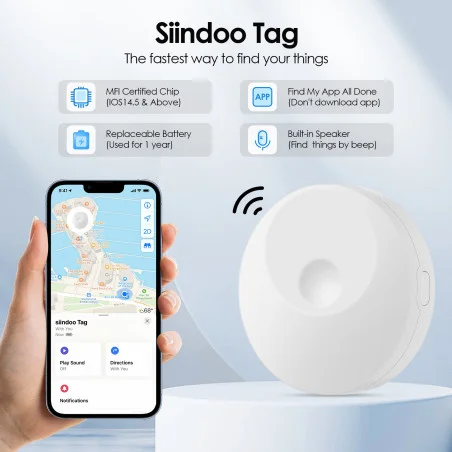 QIOP LOCATOR PRO Works with Apple Find My - Apple - photo 7