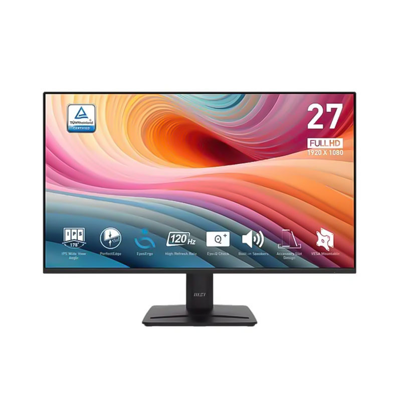 ECRAN MSI PRO E2 27" FULL HD IPS / 120Hz / NOIR AVEC HAUT PARLEUR - MSI - photo 1