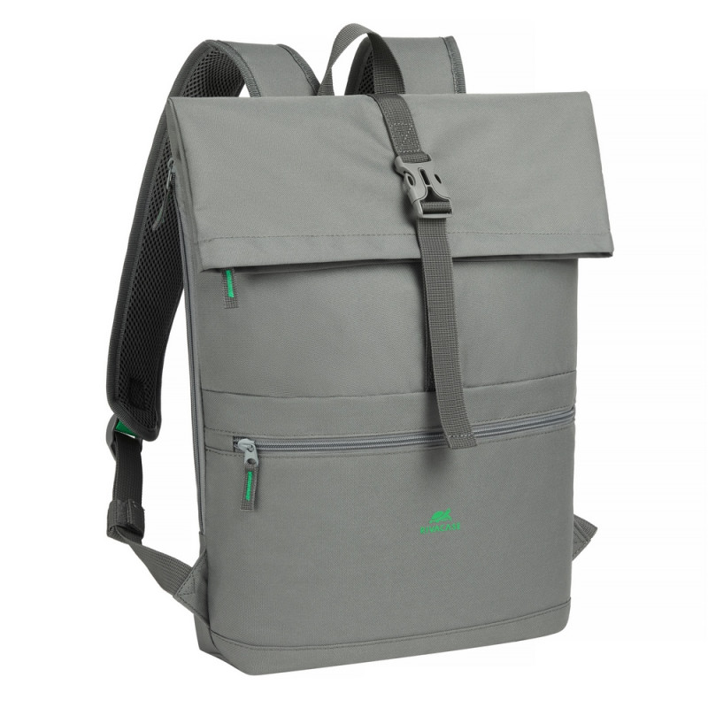 Sac à dos Rivacase ECO Rolltop 15 Litres / Gris - photo 1
