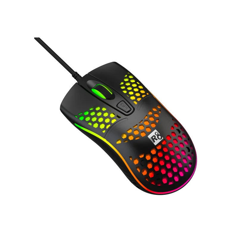 Souris Gaming RGB R8 - 1604 / Noir - photo 2