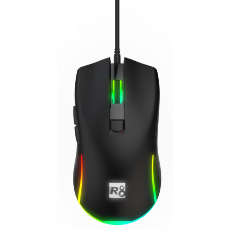 SOURIS 6D Gaming RGB LED Light  R8 1633 / 3 600 DPI / BLACK - photo 5