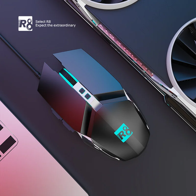 SOURIS Gaming 6D RGB  R8 G1 / BLACK - photo 5