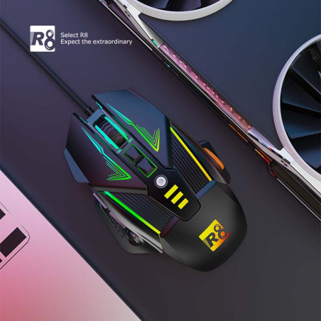 SOURIS Gaming 7D RGB  R8 G3 / BLACK - photo 9