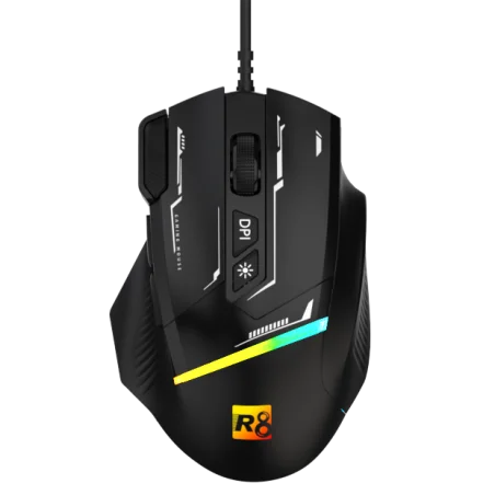 SOURIS OPTIQUE R8 8D / 7200 DPI / RGB / G208 / Noir - photo 7