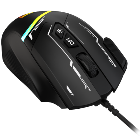 SOURIS OPTIQUE R8 8D / 7200 DPI / RGB / G208 / Noir - photo 8