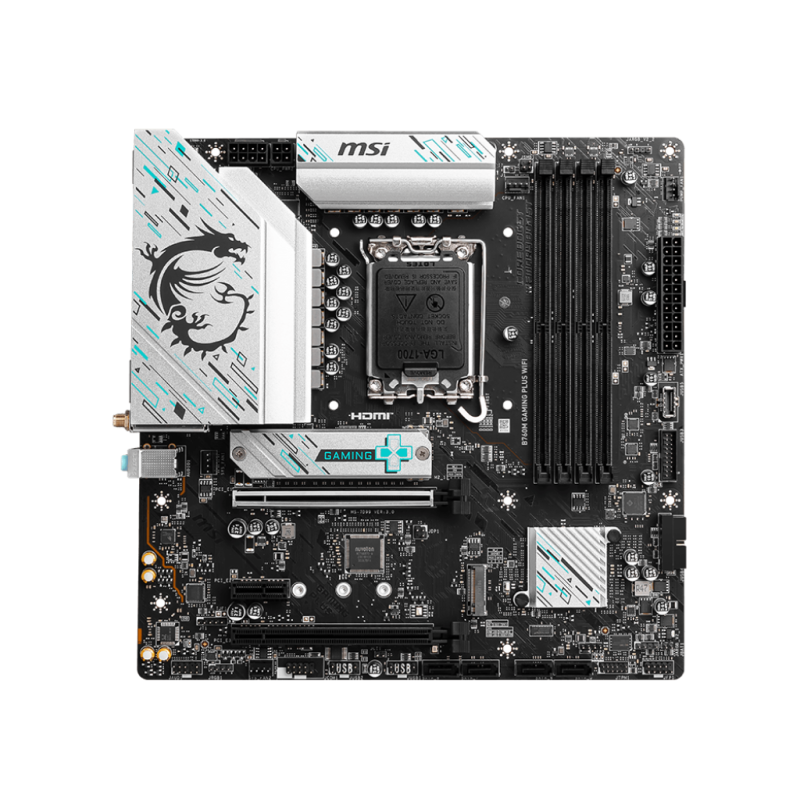 Carte mère MSI B760M GAMING PLUS WIFI / mATX / DDR5 - MSI - photo 2