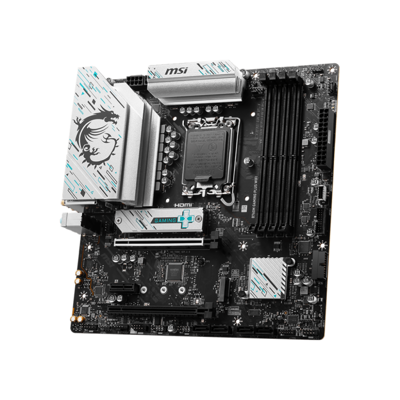 Carte mère MSI B760M GAMING PLUS WIFI / mATX / DDR5 - MSI - photo 3