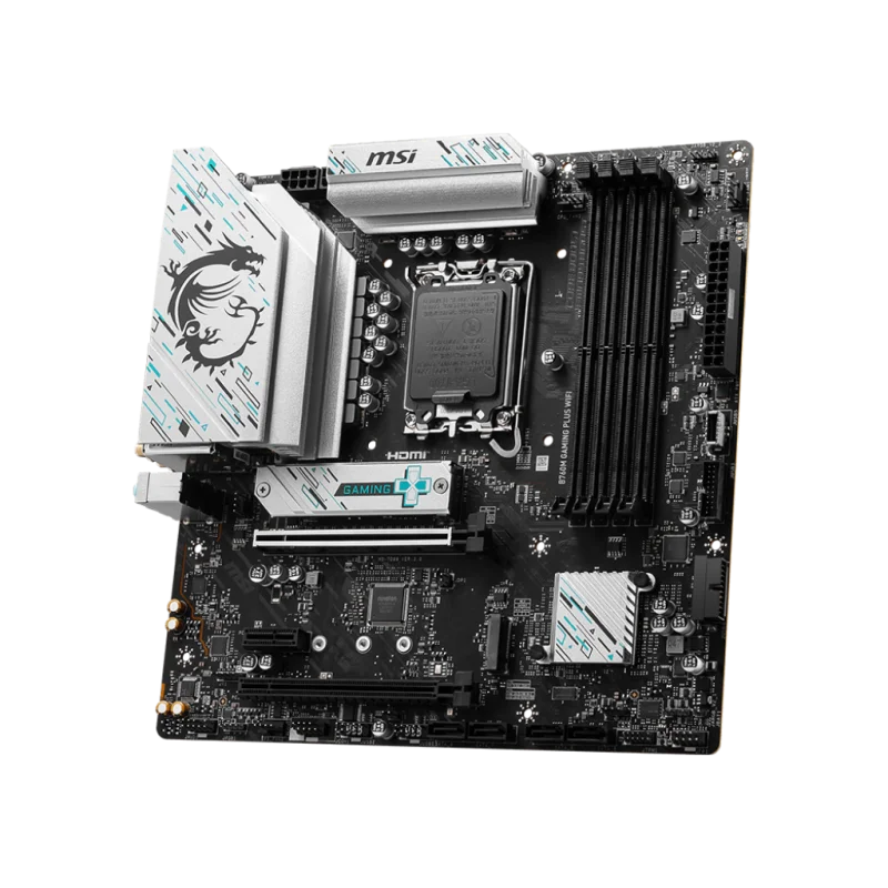 Carte mère MSI B760M GAMING PLUS WIFI / mATX / DDR5 - MSI - photo 3