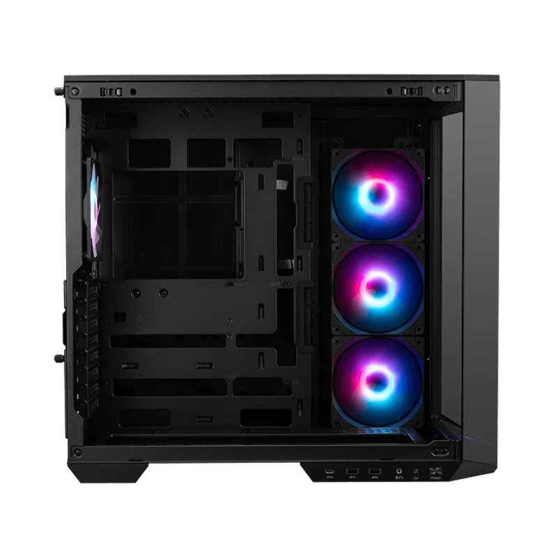 Boîtier Gaming Moyen Tour MSI MAG PANO 100R PZ / ATX / ARGB / Noir - MSI - photo 2