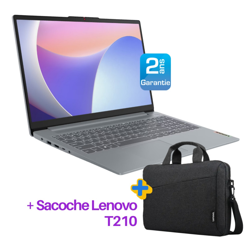 Pc Portable Lenovo IdeaPad Slim 3 15IAN8 / i3-N305 / 8 Go / 256 Go SSD / Windows 11 Pro / Gris - Lenovo - photo 5