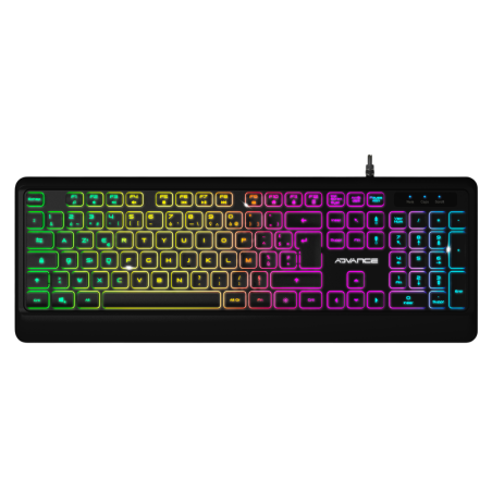Clavier ADVANCE Gaming RGB Rainbow / Noir - photo 11