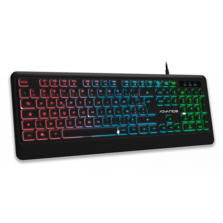 Clavier ADVANCE Gaming RGB Rainbow / Noir - photo 10