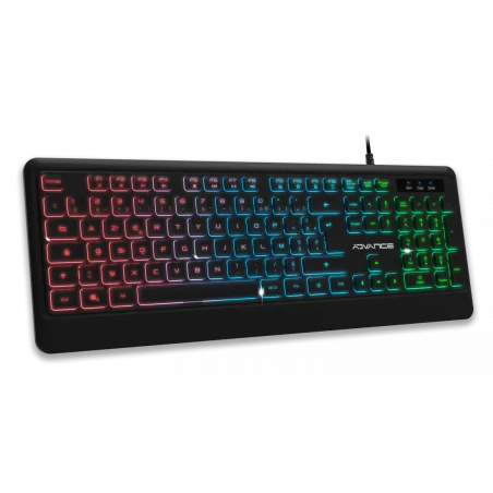 Clavier ADVANCE Gaming RGB Rainbow / Noir - photo 10