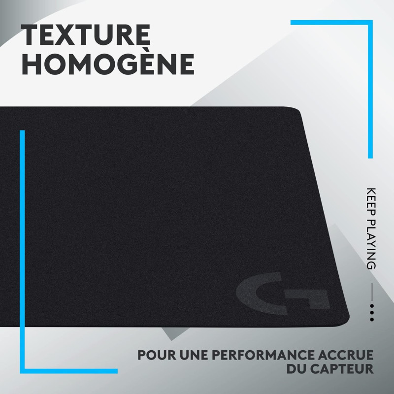 Tapis de Souris Gamer LOGITECH G740 Large / Noir - Logitech - photo 3