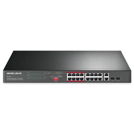 Switch Rackable Mercusys 16 Ports 10/100Mbps PoE+ avec 2 Ports Giga et 2 SFP 1Gb - photo 5