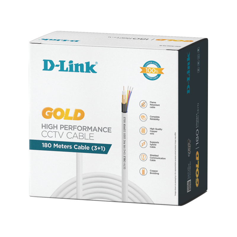 Câble D-LINK CCTV Coaxial - D-Link - photo 1