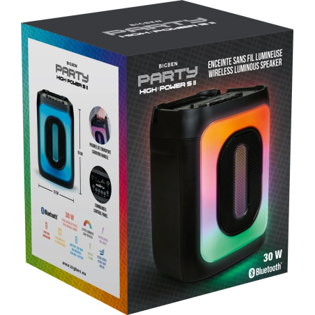 Enceinte sans fil lumineuse BIGBEN PARTYBTHPS2 / Noir - photo 14
