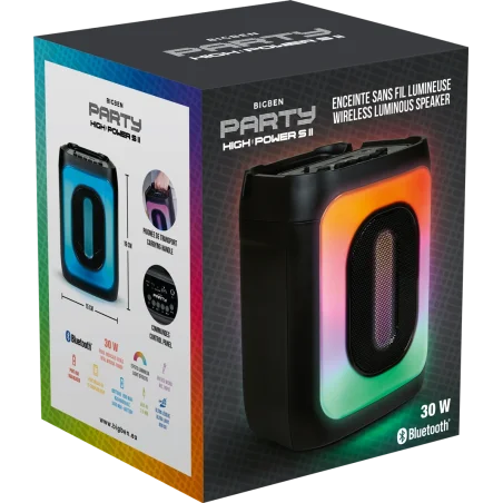Enceinte sans fil lumineuse BIGBEN PARTYBTHPS2 / Noir - photo 14