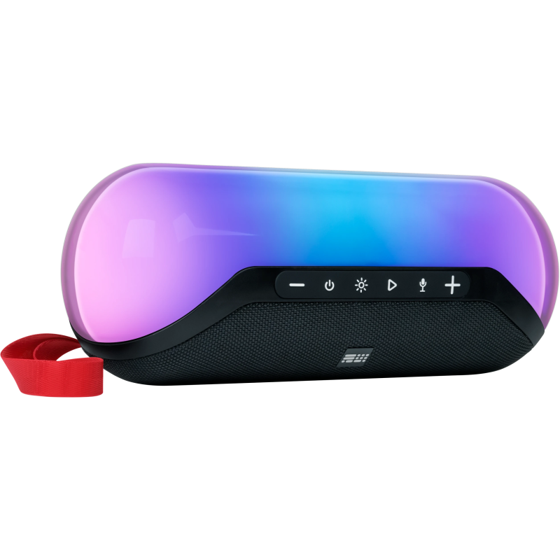 Enceinte lumineuse sans fil BIGBEN PARTYBTLITE2 avec sangle / Noir - photo 1