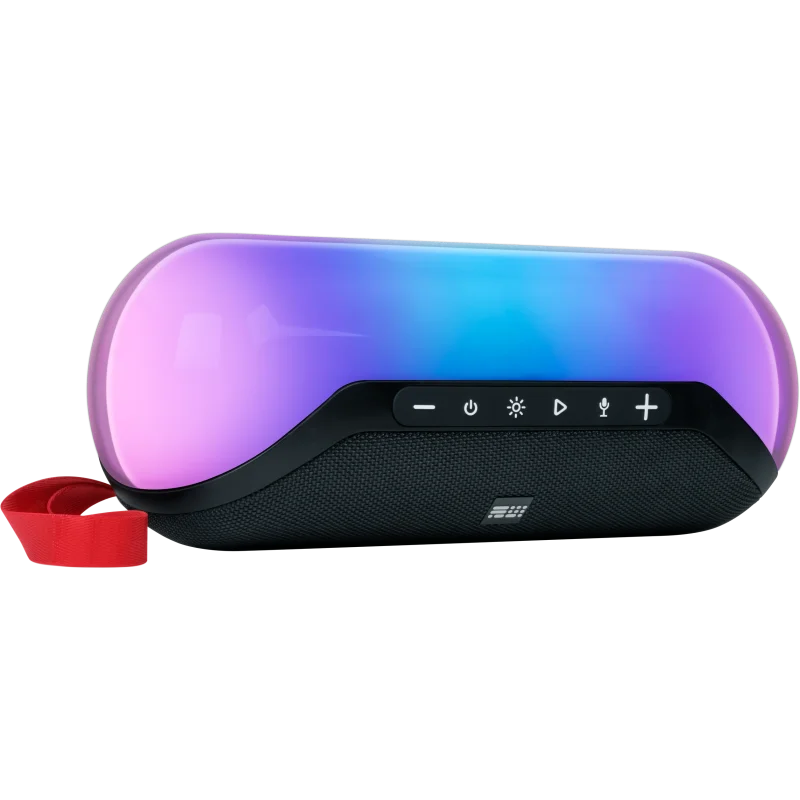 Enceinte lumineuse sans fil BIGBEN PARTYBTLITE2 avec sangle / Noir - photo 1