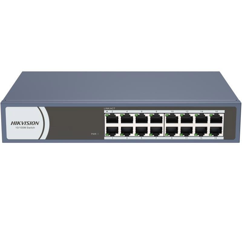 Switch De Bureau HIKVISION DS-3E0116R-O 16 Ports 10/100 MBPS - photo 1