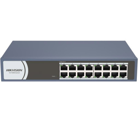 Switch De Bureau HIKVISION DS-3E0116R-O 16 Ports 10/100 MBPS - photo 3