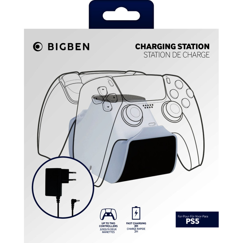 Socle de charge pour manettes officielles PS5 dualsense - photo 5