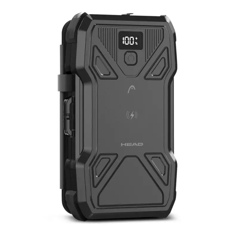 Power Bank Solaire HEAD 10 000 mAh – HDPB01 / Noir - photo 1