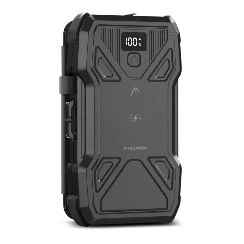 Power Bank Solaire HEAD 10 000 mAh – HDPB01 / Noir
