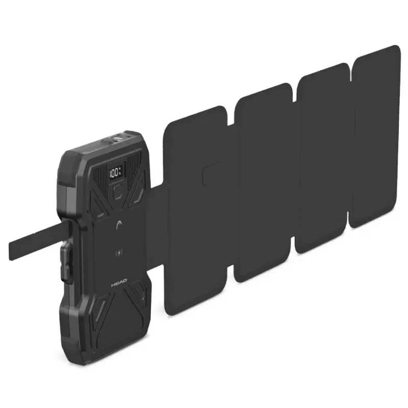 Power Bank Solaire HEAD 10 000 mAh – HDPB01 / Noir - photo 4
