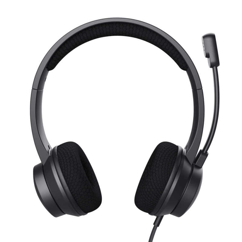 Micro Casque Filaire Trust Ayda USB Pour PC/ Noir - Trust - photo 2